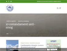 Tablet Screenshot of blogqualitaambientesicurezza.uninform.com